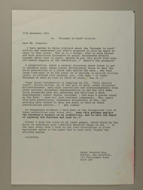 Photograph of item
