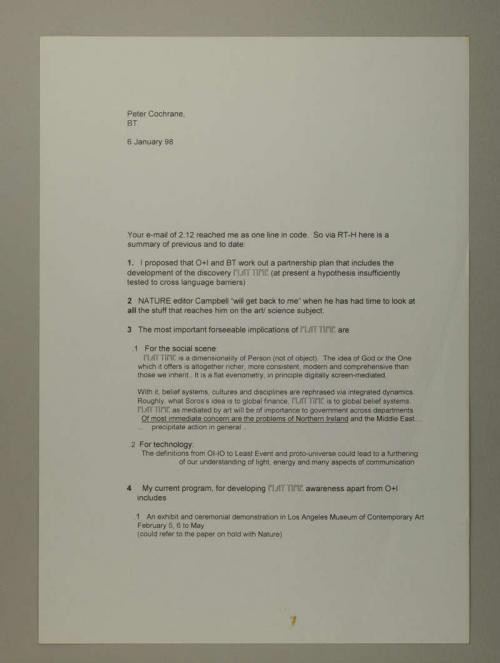 Photograph of item