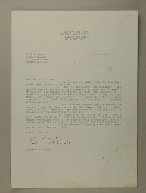 Photograph of item