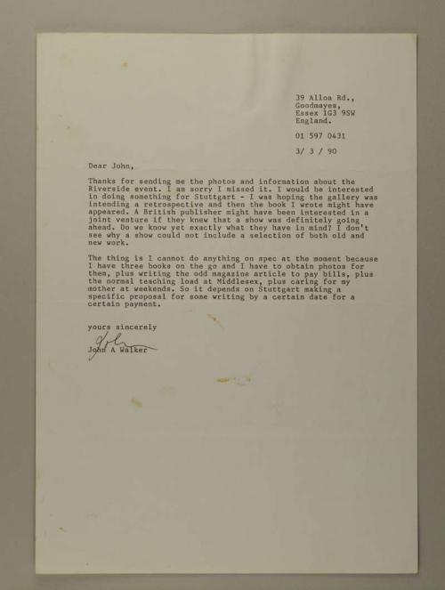 Photograph of item