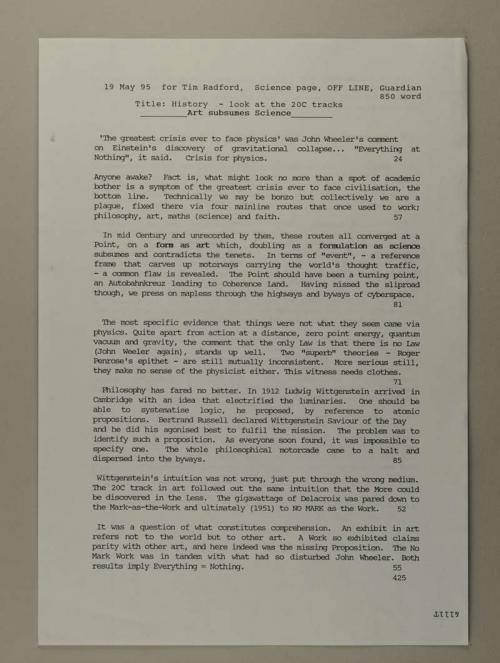 Photograph of item