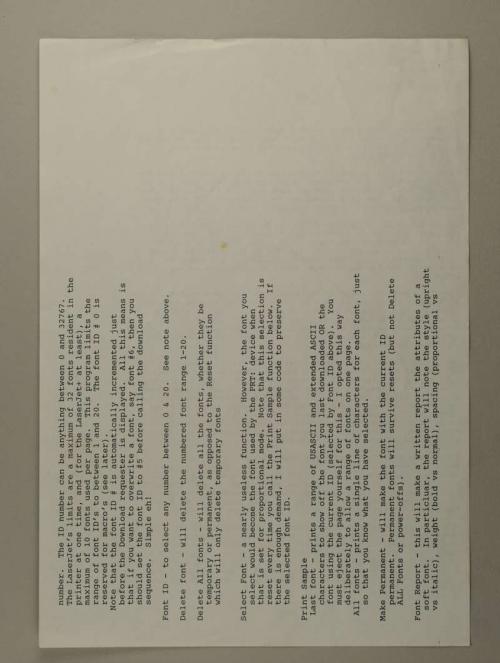 Photograph of item