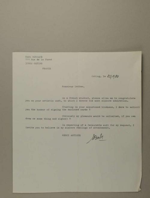 Photograph of item