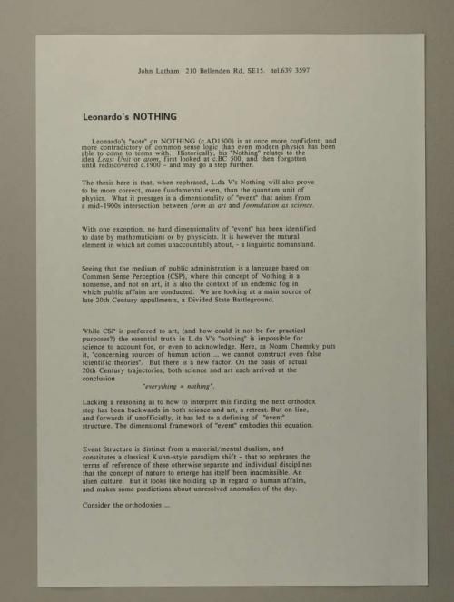Photograph of item