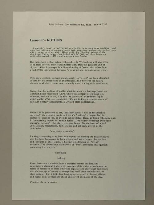 Photograph of item