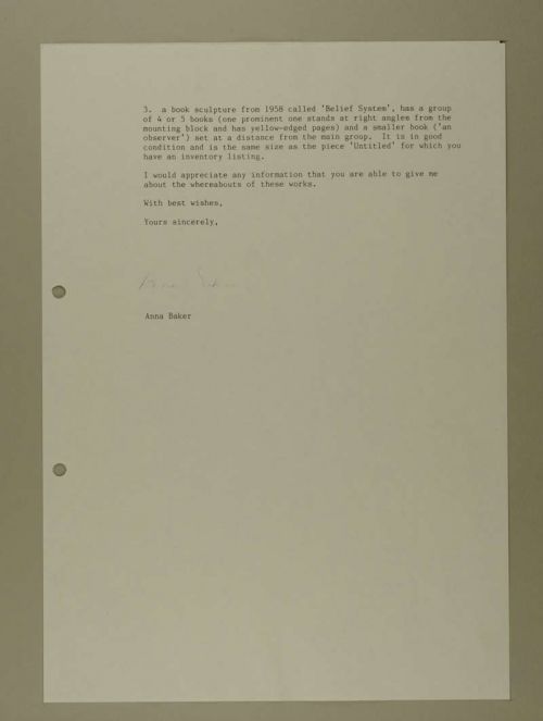 Photograph of item