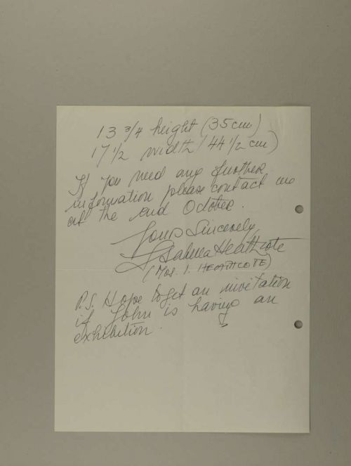 Photograph of item