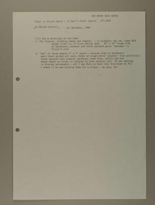 Photograph of item