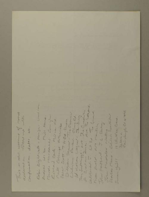 Photograph of item