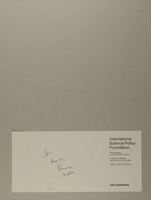 Photograph of item