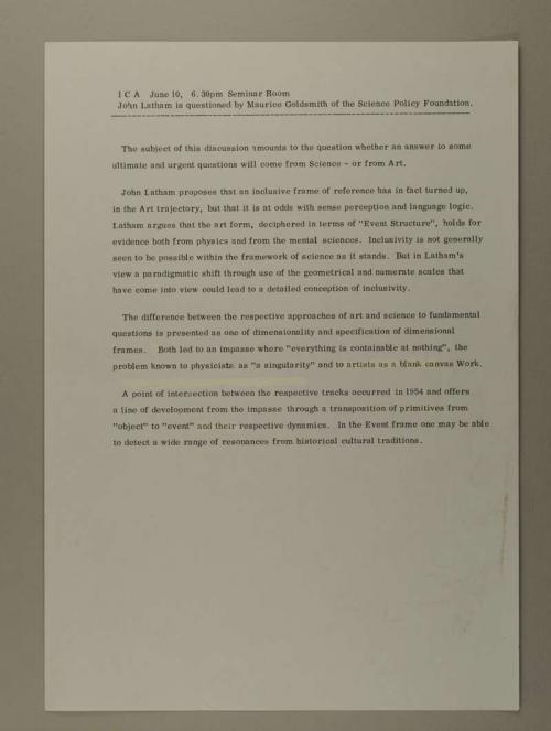Photograph of item