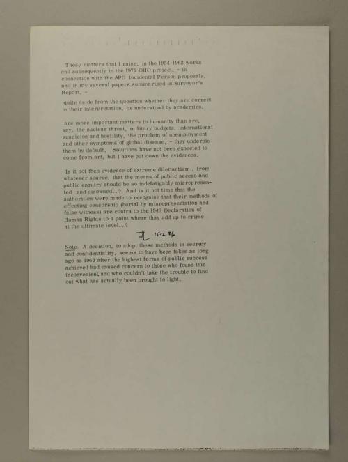 Photograph of item