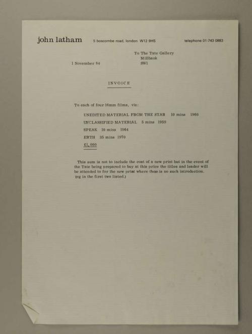 Photograph of item
