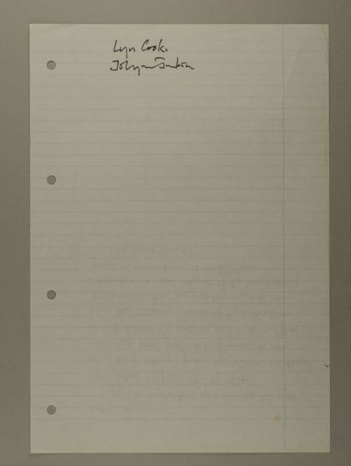 Photograph of item