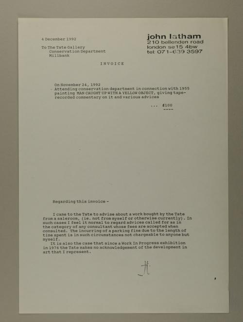 Photograph of item