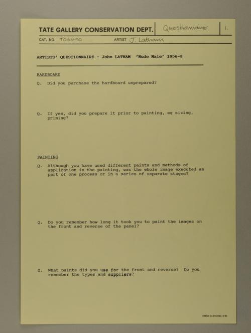 Photograph of item
