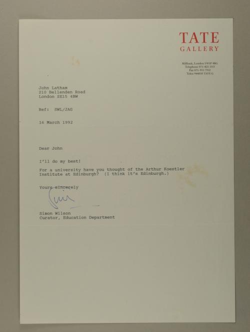 Photograph of item