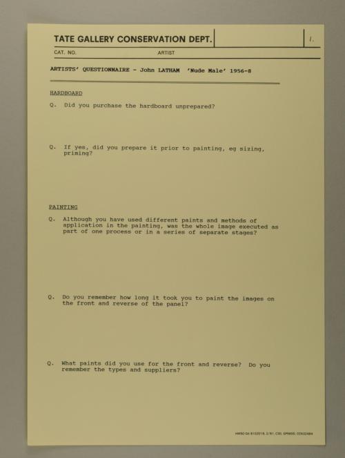 Photograph of item