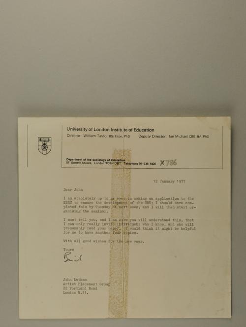 Photograph of item