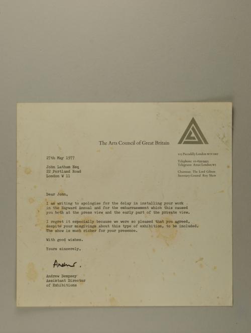 Photograph of item