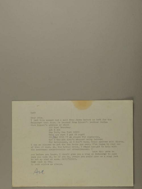 Photograph of item
