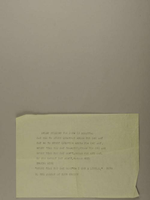 Photograph of item