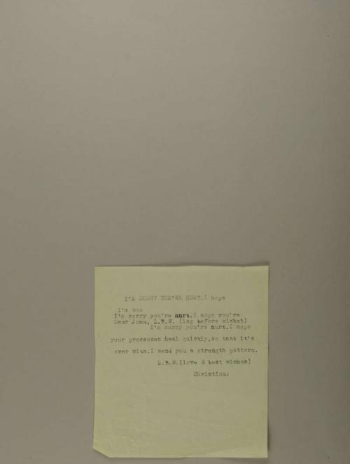 Photograph of item