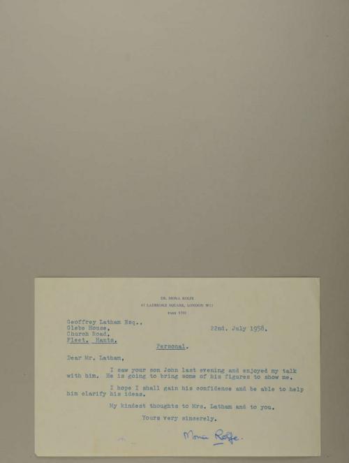 Photograph of item