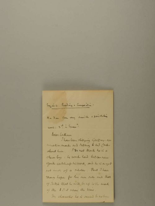 Photograph of item