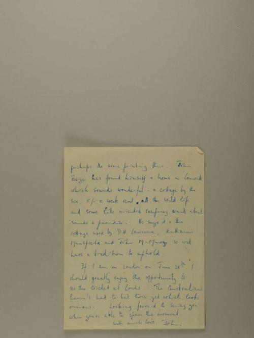 Photograph of item
