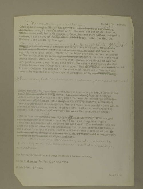 Photograph of item