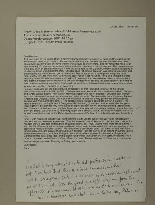 Photograph of item