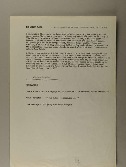 Photograph of item