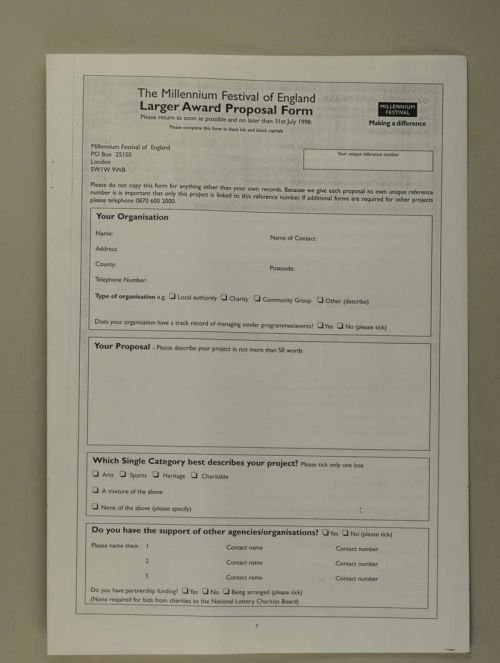 Photograph of item
