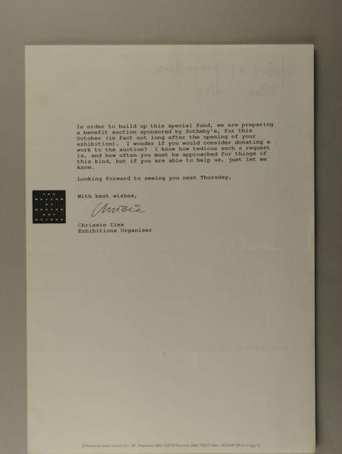 Photograph of item