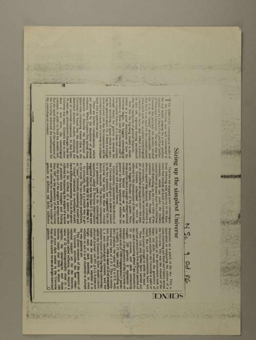 Photograph of item