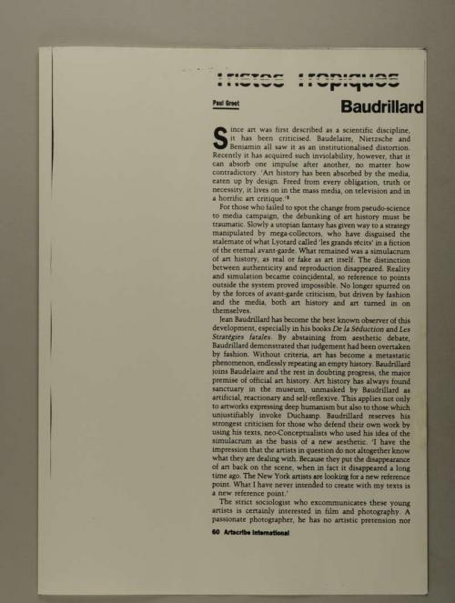 Photograph of item