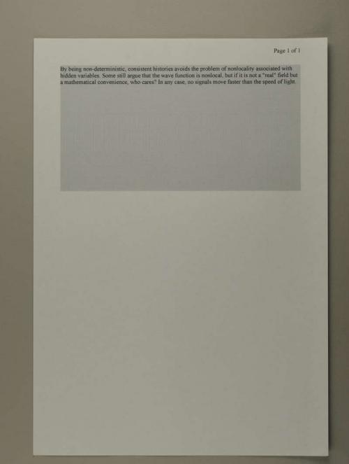 Photograph of item
