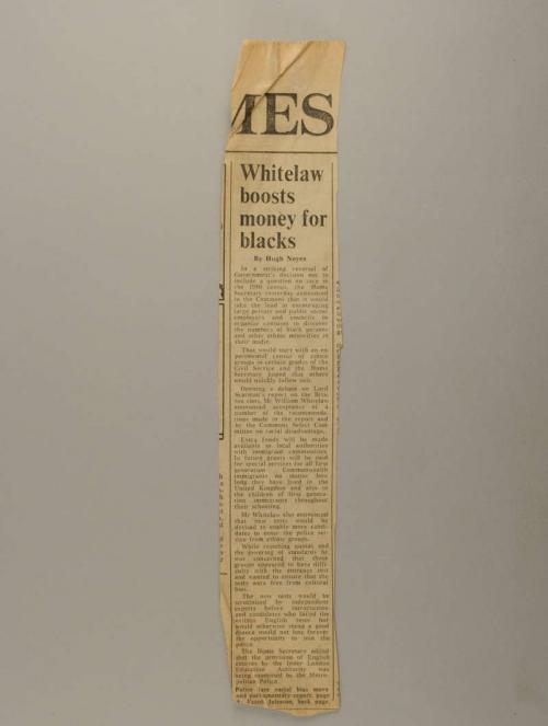 Photograph of item