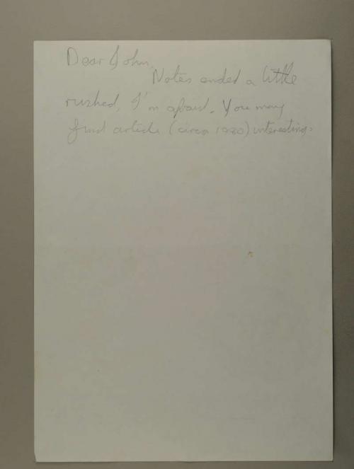 Photograph of item