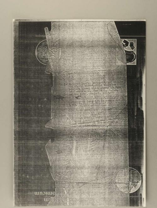 Photograph of item