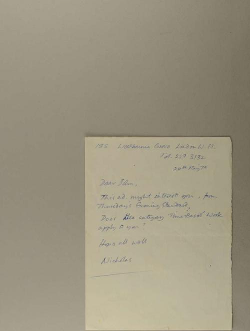 Photograph of item
