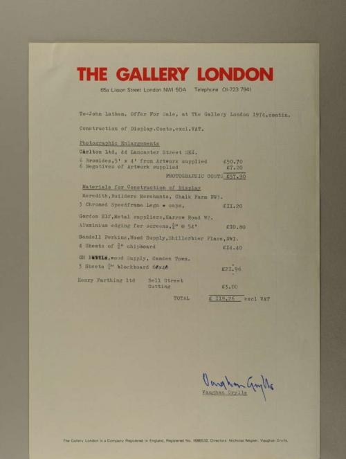 Photograph of item