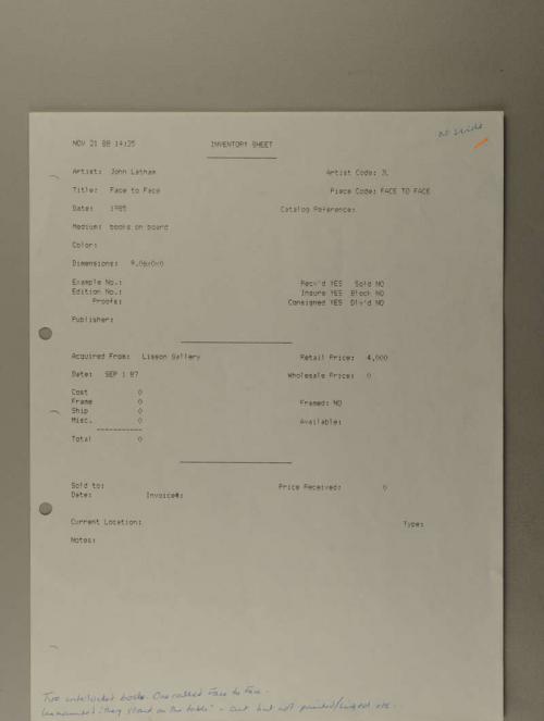Photograph of item