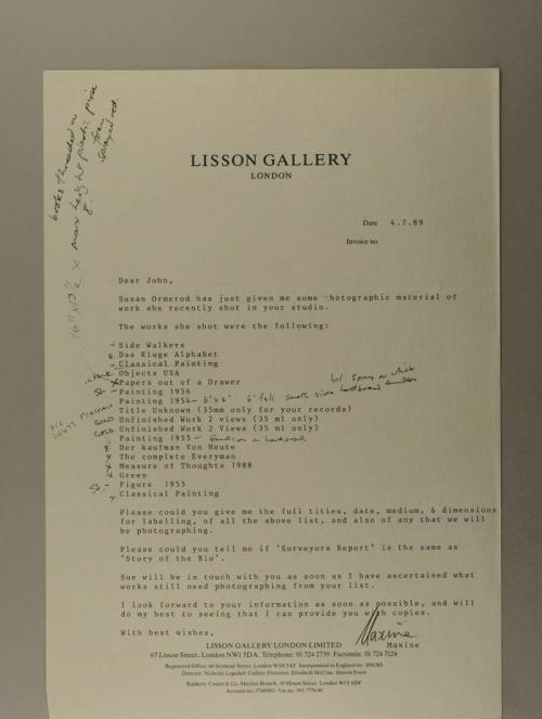 Photograph of item