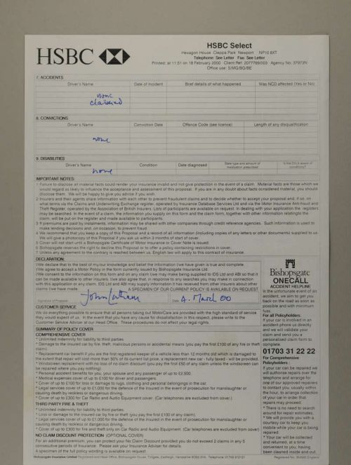 Photograph of item
