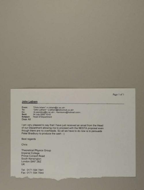 Photograph of item
