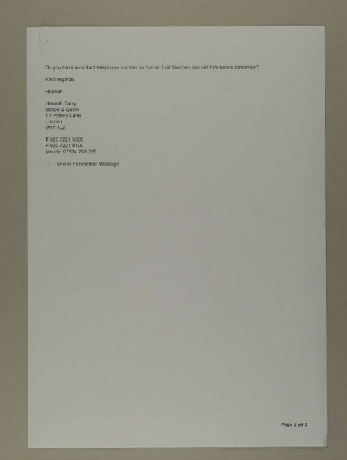 Photograph of item