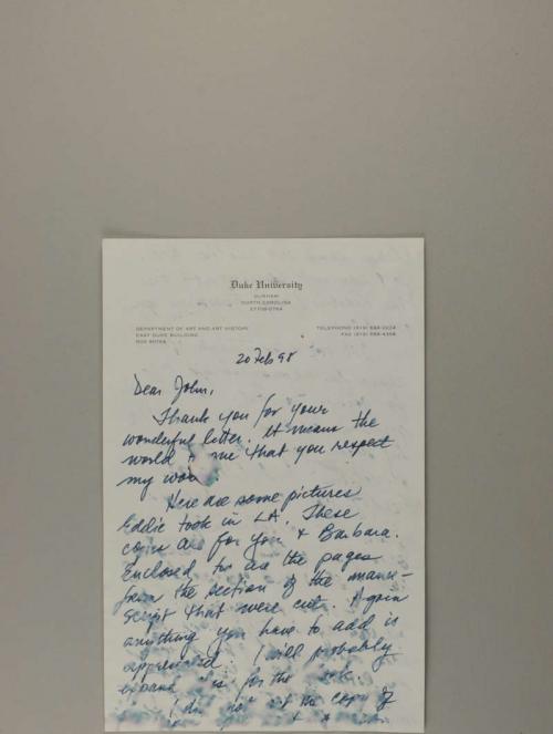 Photograph of item