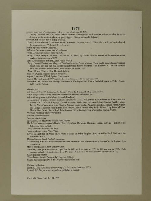 Photograph of item